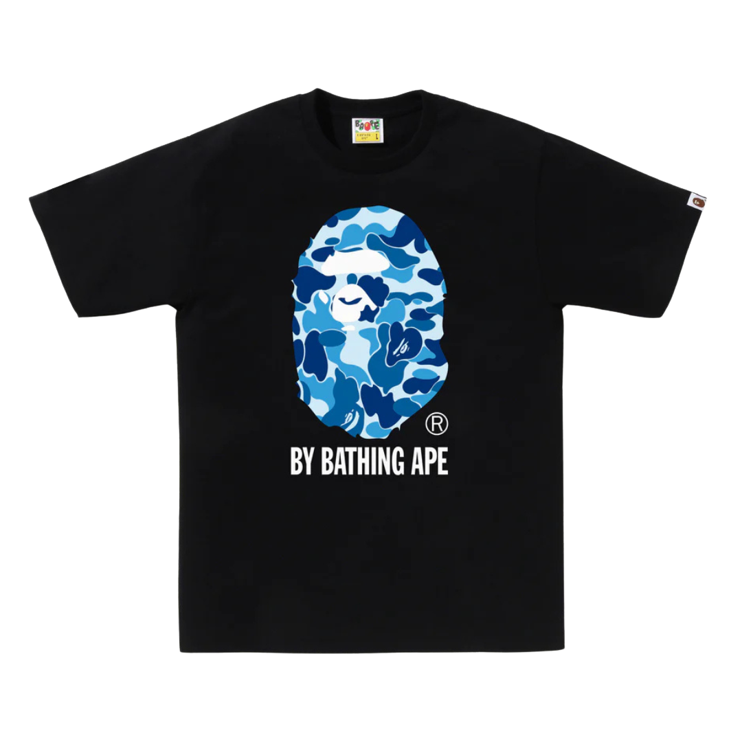 Bape ABC Camo By Bathing Ape Tee Black/Blue