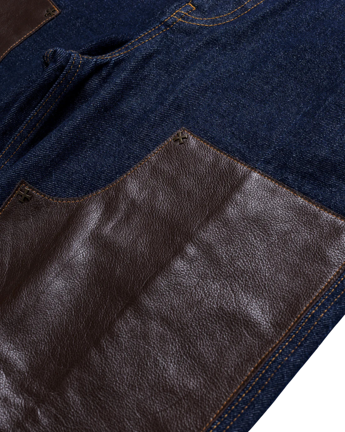 LVGN - Double Knee Raw Jeans