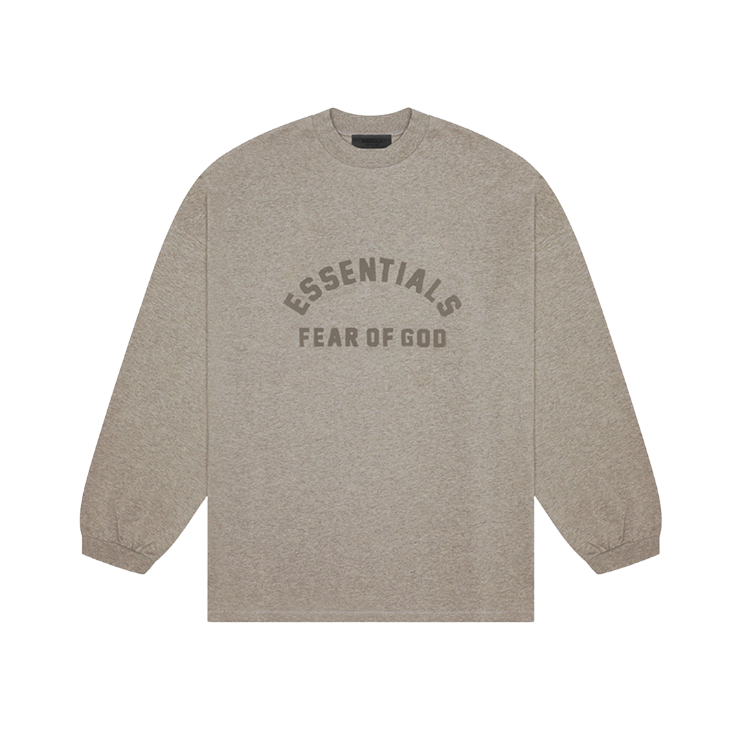 Fear of God Essentials Heavy Longsleeve Heather Grey