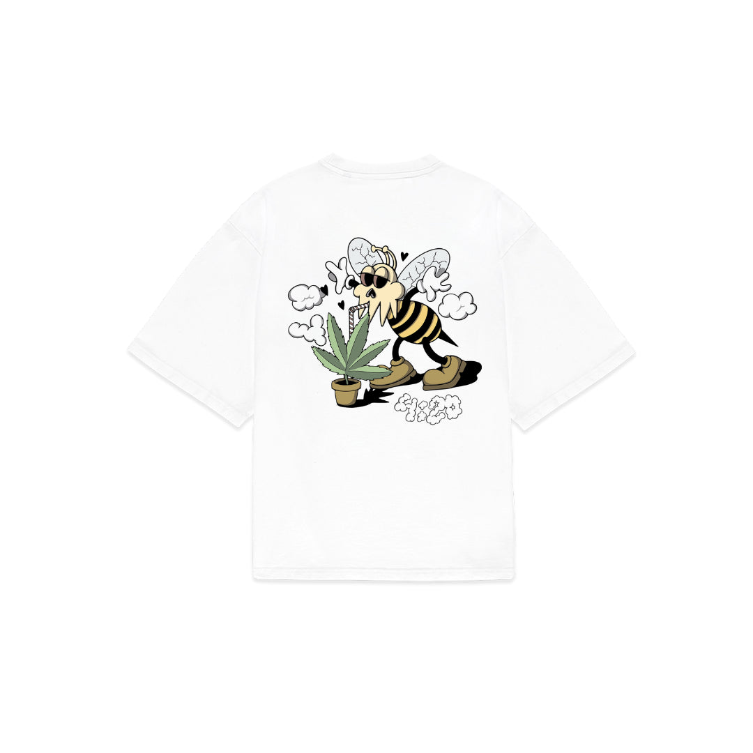 6ixt4our - Bee Happy White