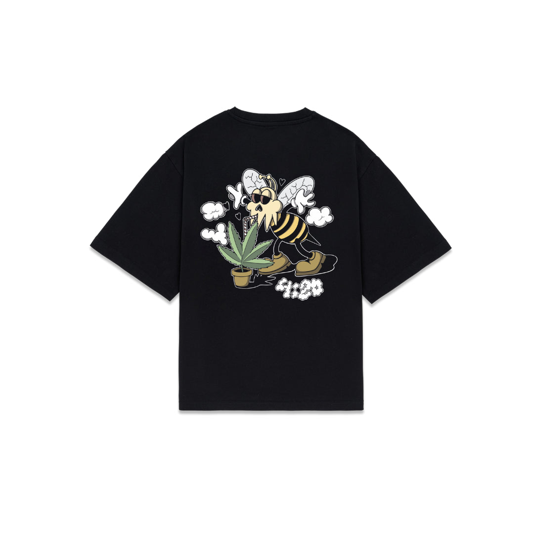 6ixt4our - Bee Happy Black