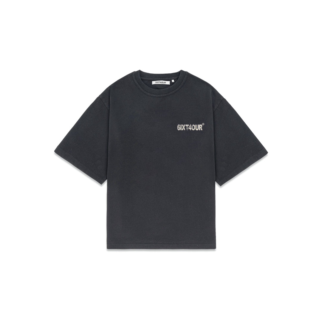 6ixt4our - Flame Faded Shirt