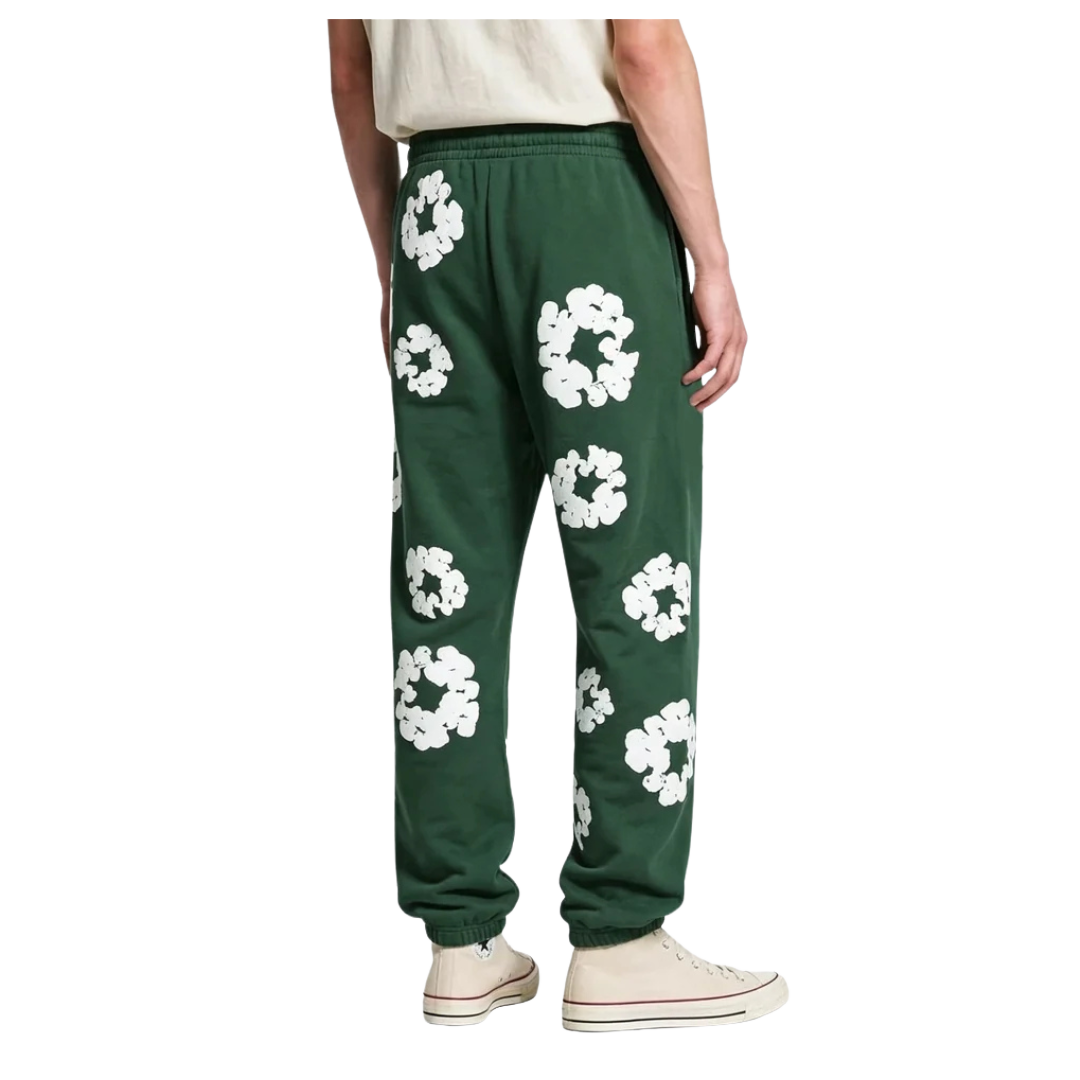 Denim Tears The Cotton Wreath Sweatpants Green
