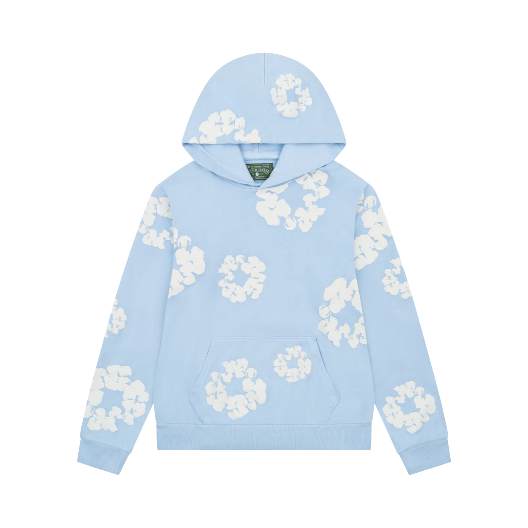 Denim Tears The Cotton Wreath Sweatshirt Powder Blue
