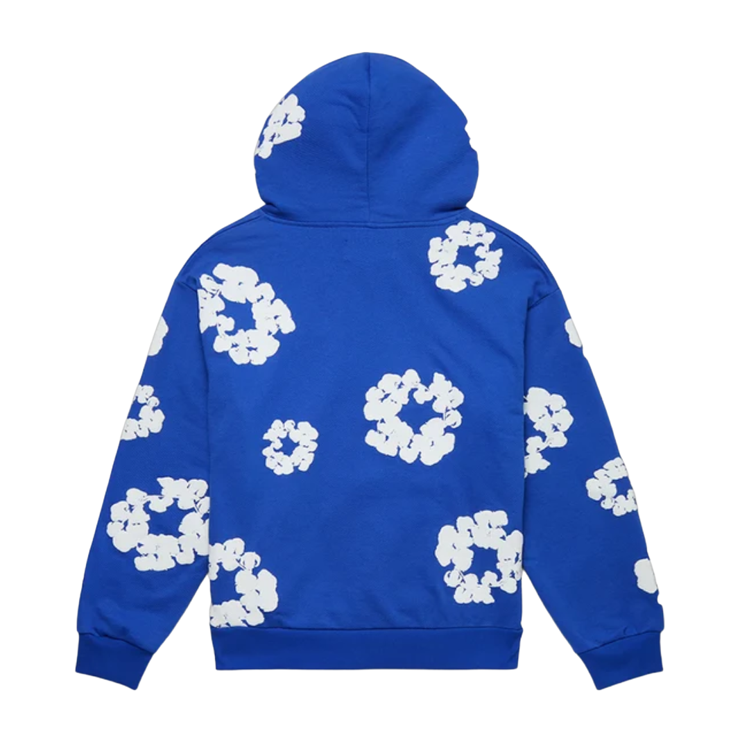 Denim Tears The Cotton Wreath Hoodie Royal Blue
