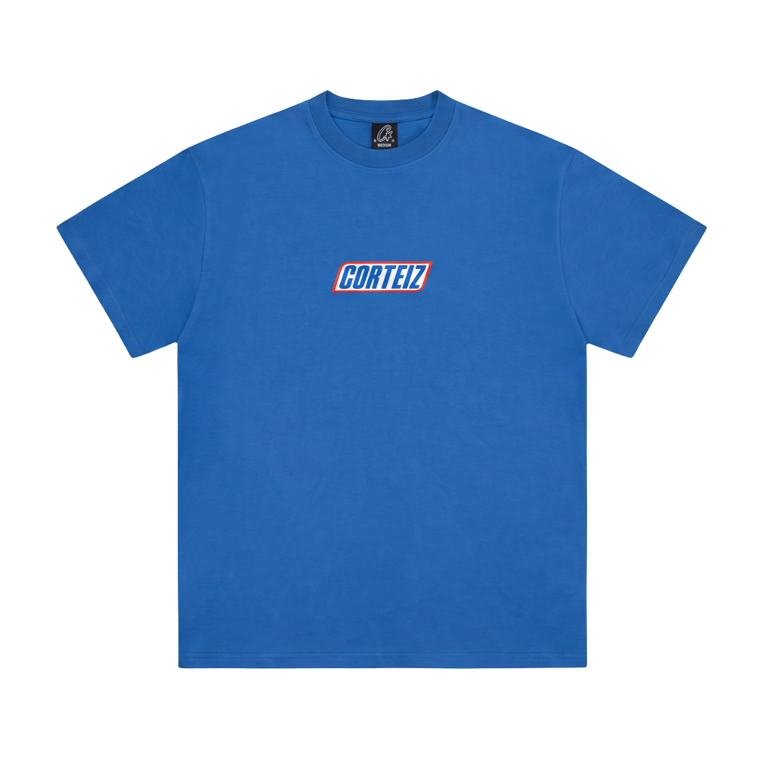 Corteiz Snicker Bar Tee Blue