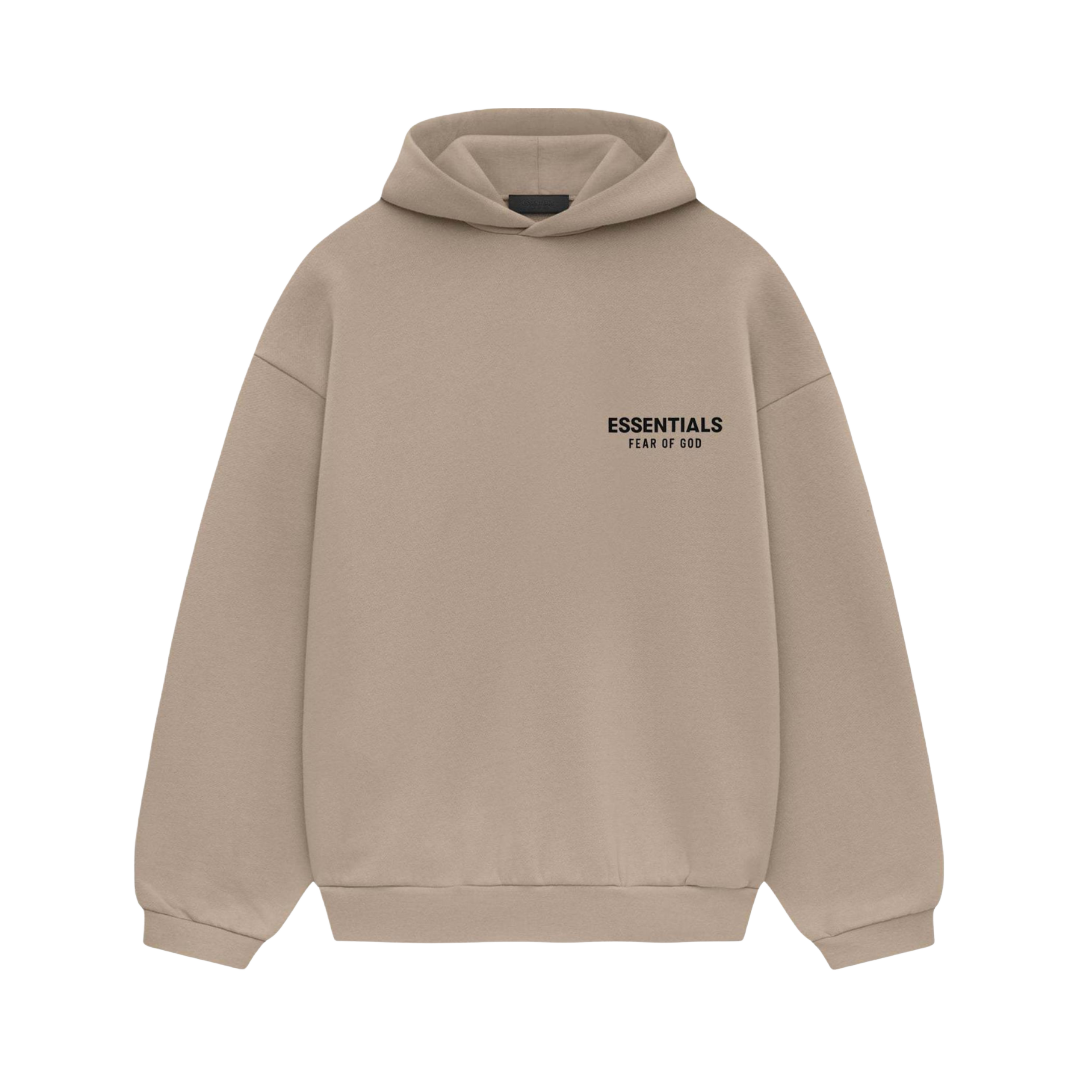 Fear of God Essentials Fleece Hoodie Desert Sand