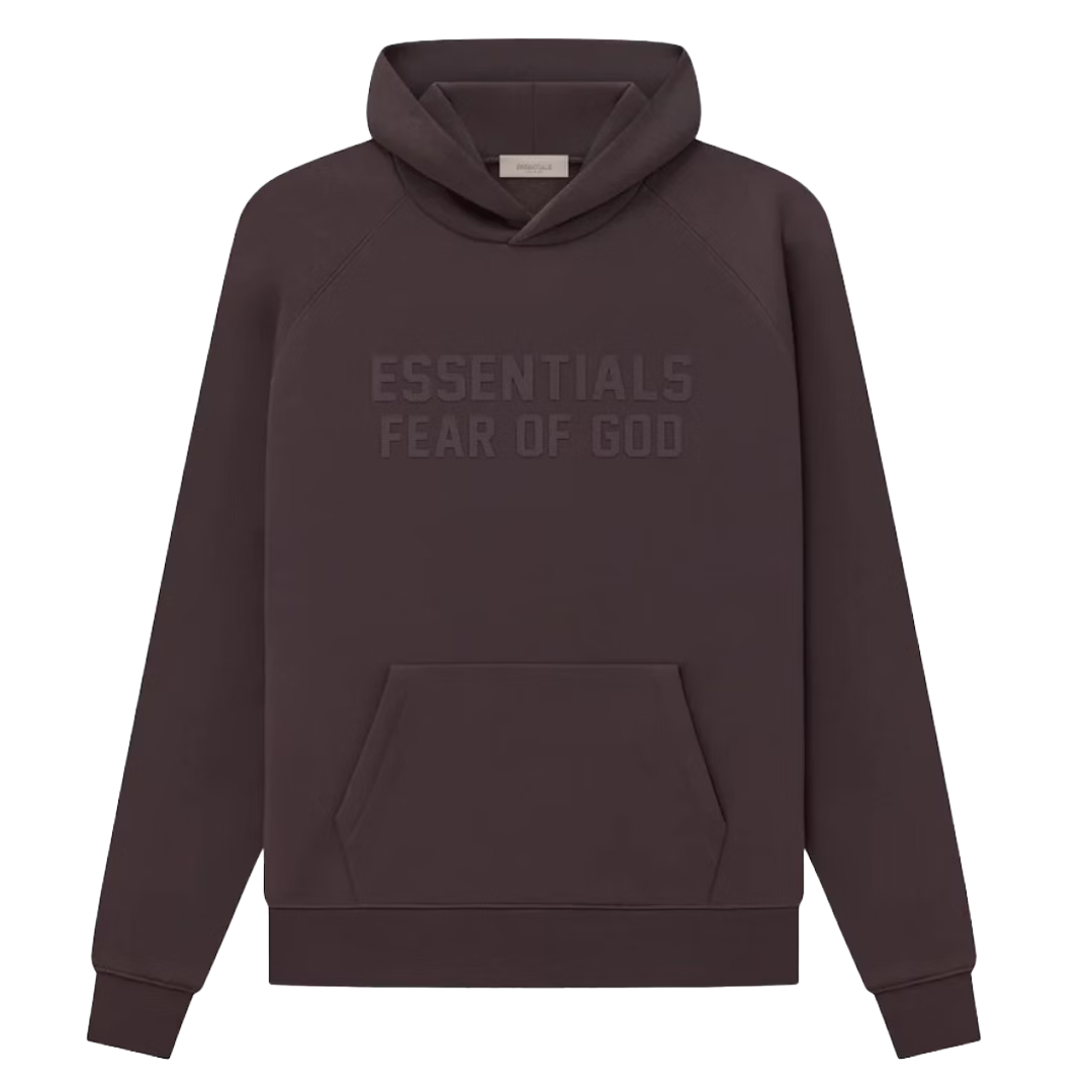 Fear Of God Essentials Hoodie Plum