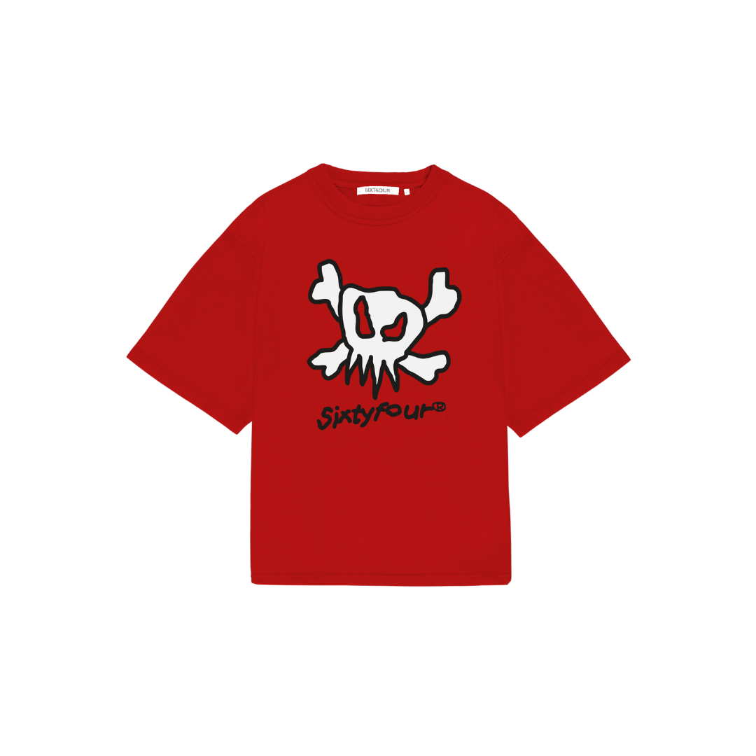 6ixt4our - Draw Skull Red