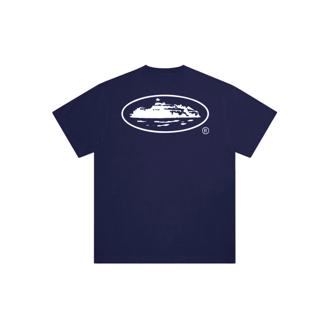 Corteiz Og Island Tee Navy