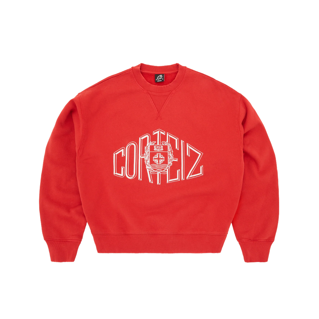 Corteiz Sophomore Crewneck Red