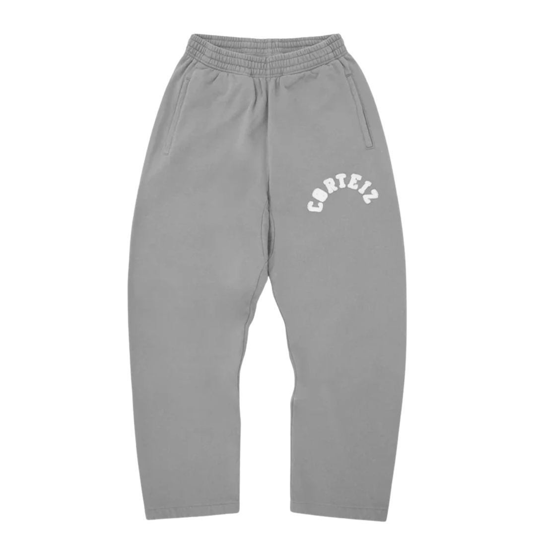 Corteiz Colly Arch Open Hem Pants Grey