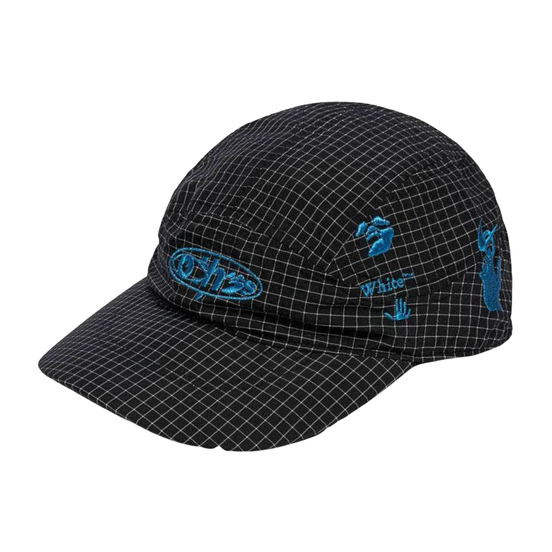 Off White x Nike 90S Cap Black Blue