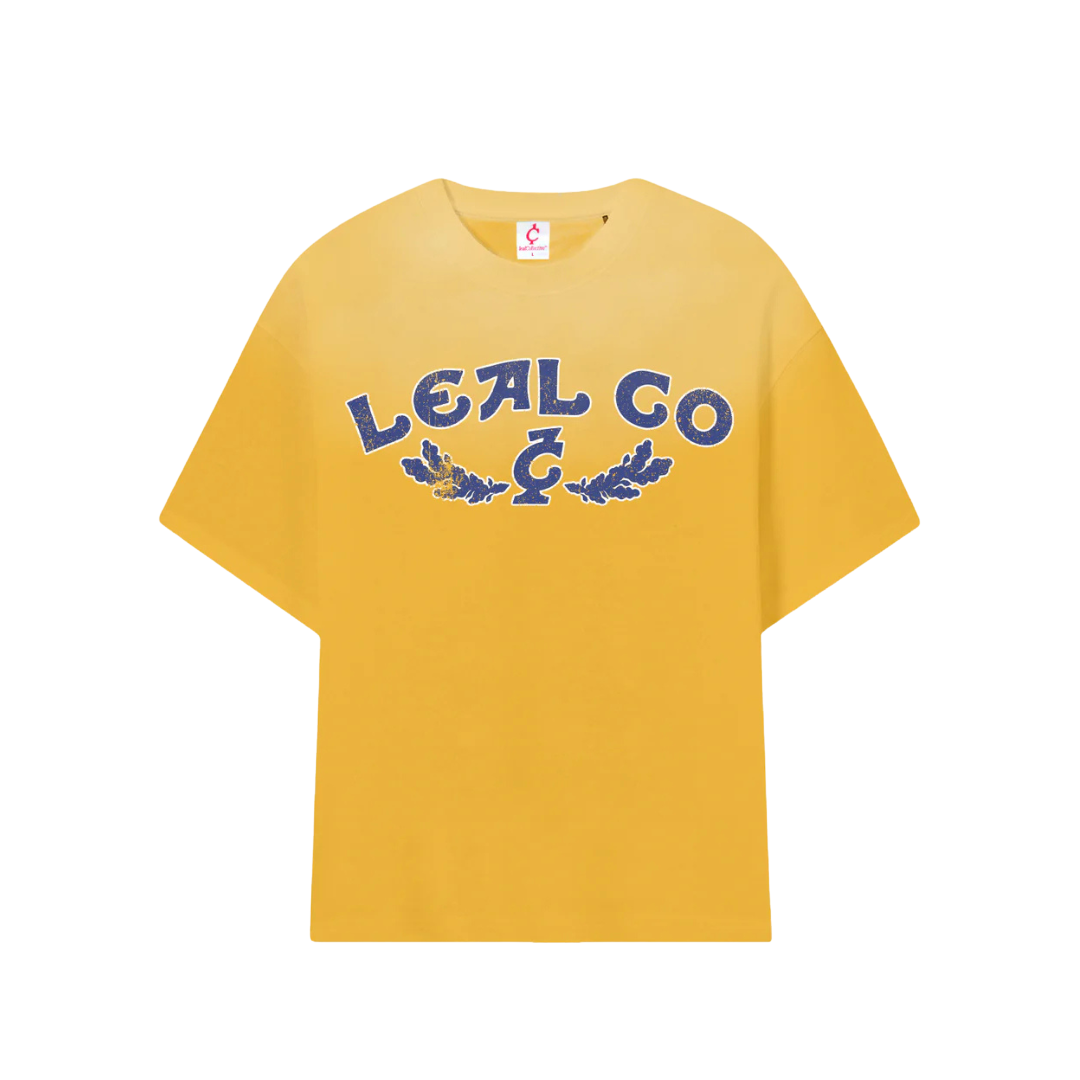 lealCollective - Dust Tee Yellow