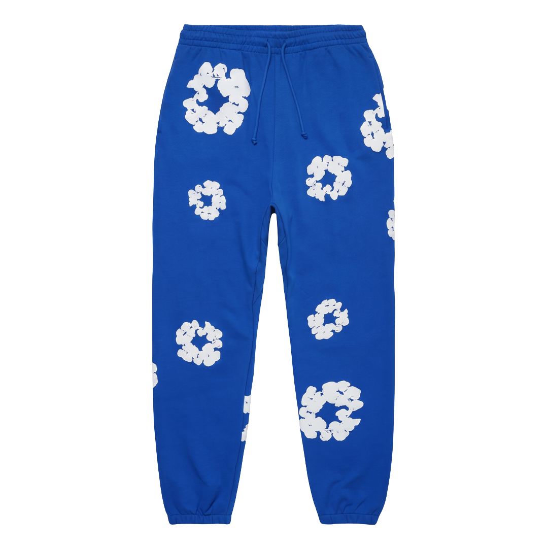 Denim Tears The Cotton Wreath Sweatpants Blue