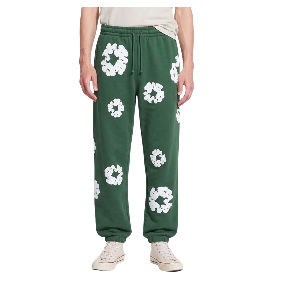 Denim Tears The Cotton Wreath Sweatpants Green