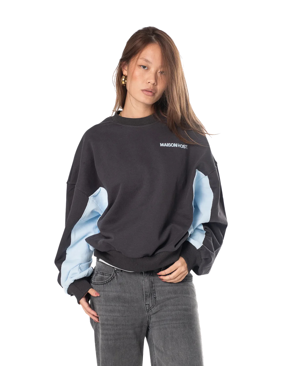 Host - Duo Color Crewneck