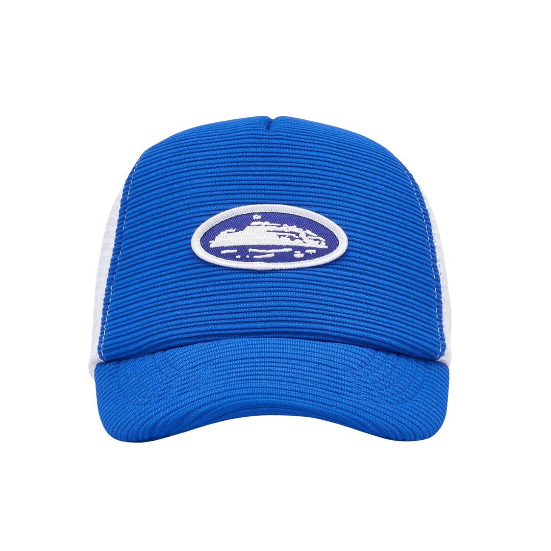 Corteiz Short Peak Trucker Royal Blue