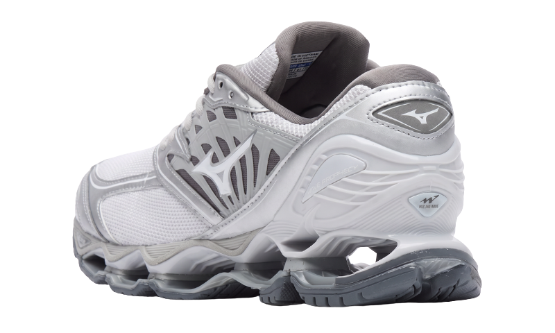 Mizuno Wave Prophecy LS Light Grey Silver White