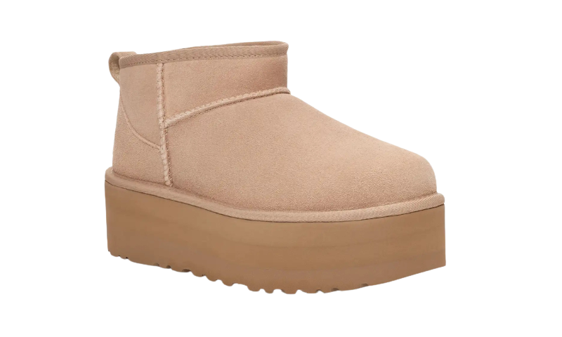 UGG Classic Ultra Mini Platform Boot Driftwood