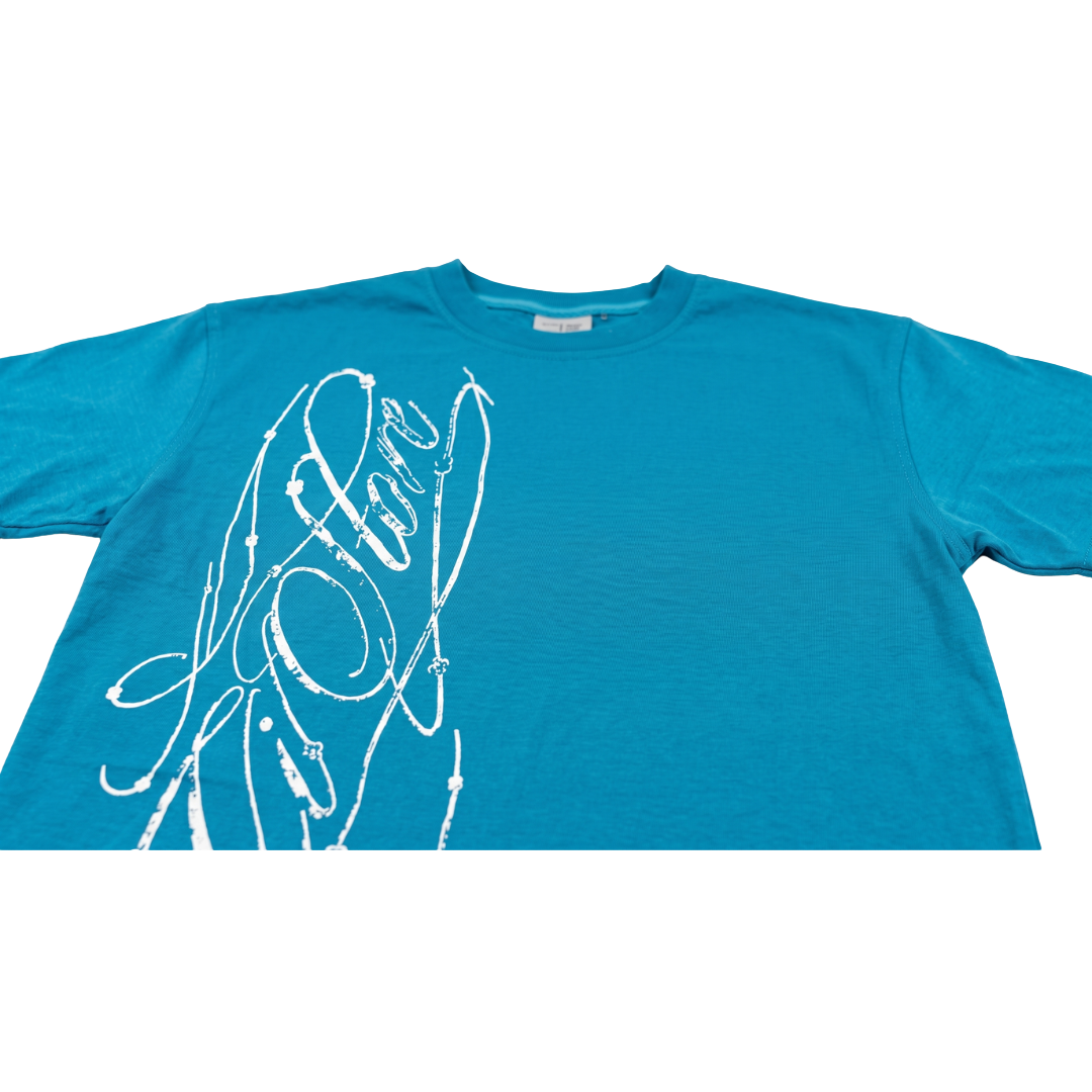 Ci Concept – Classic Letters Tee Blue