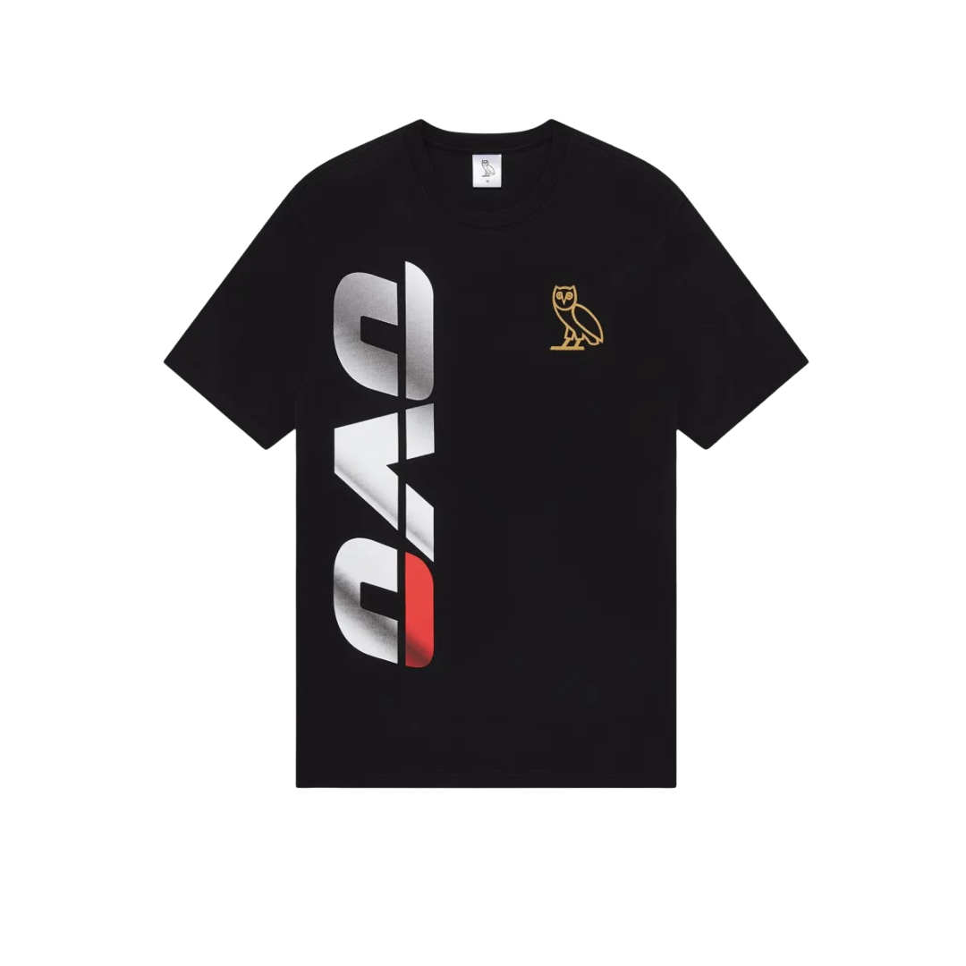Ovo Runner Racer Tee Black
