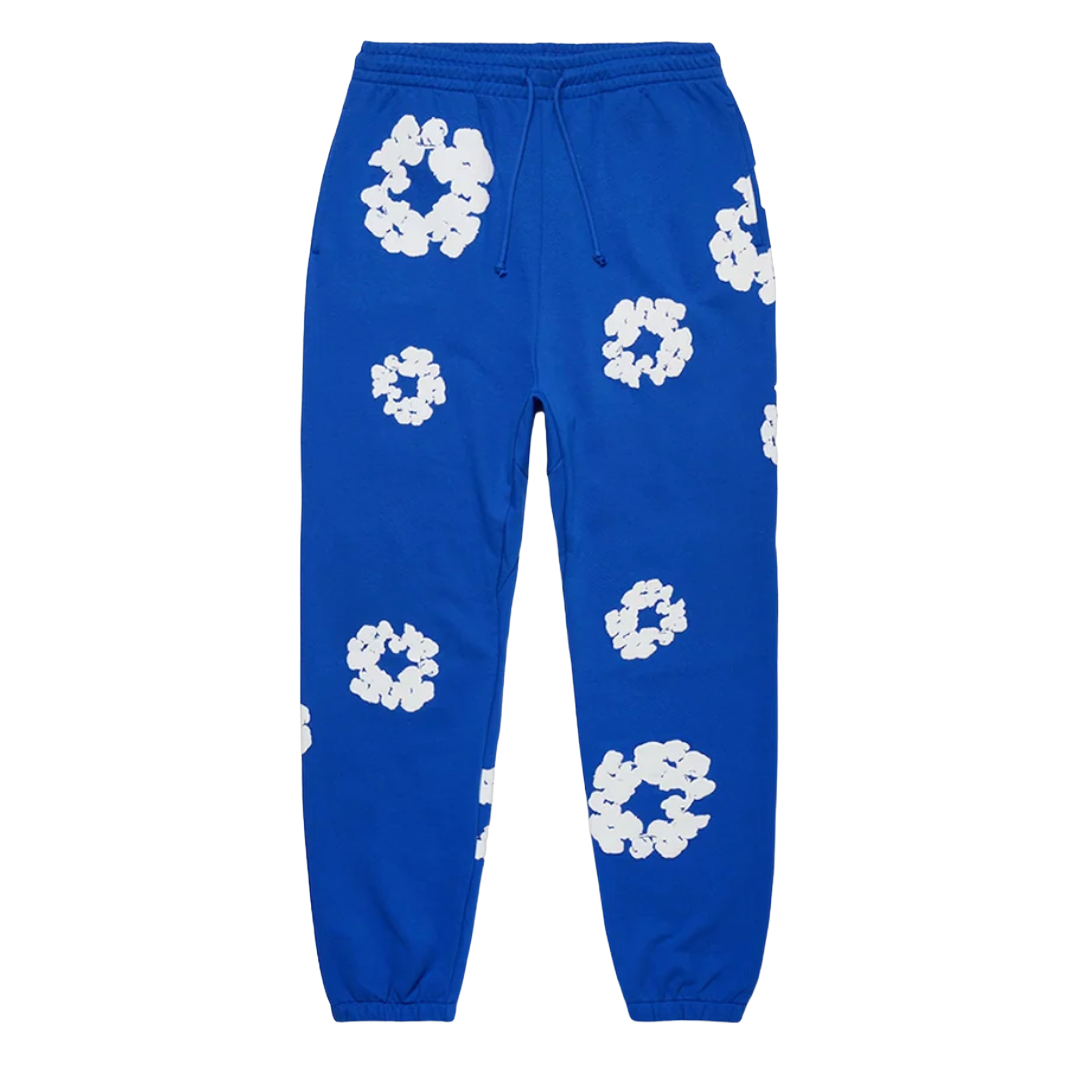 Denim Tears The Cotton Wreath Sweatpants Blue