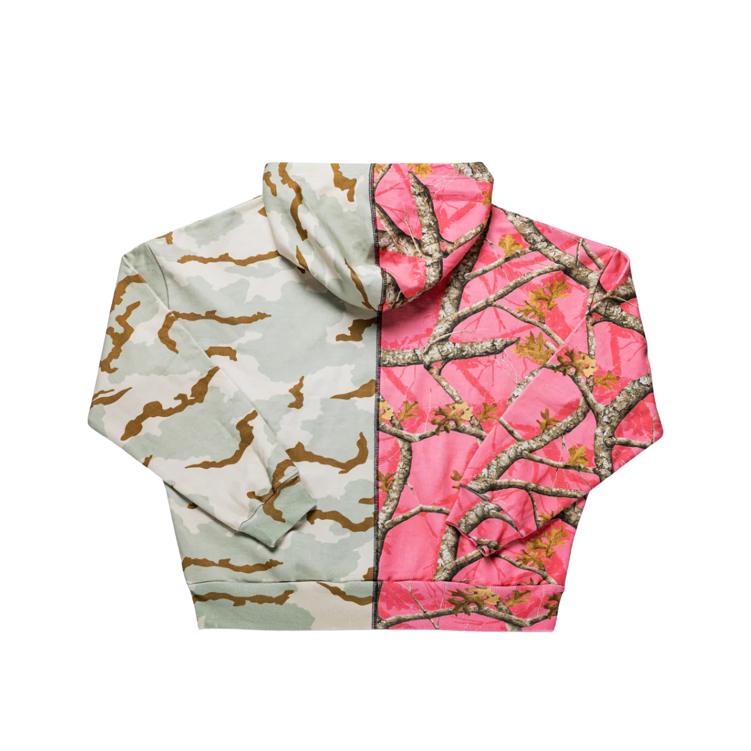 LVGN - Patch Camo Split Hoodie