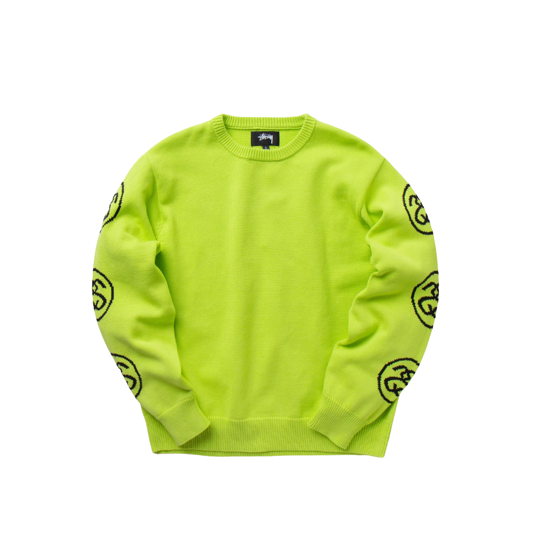 Stussy SS-Link Sweather Lime