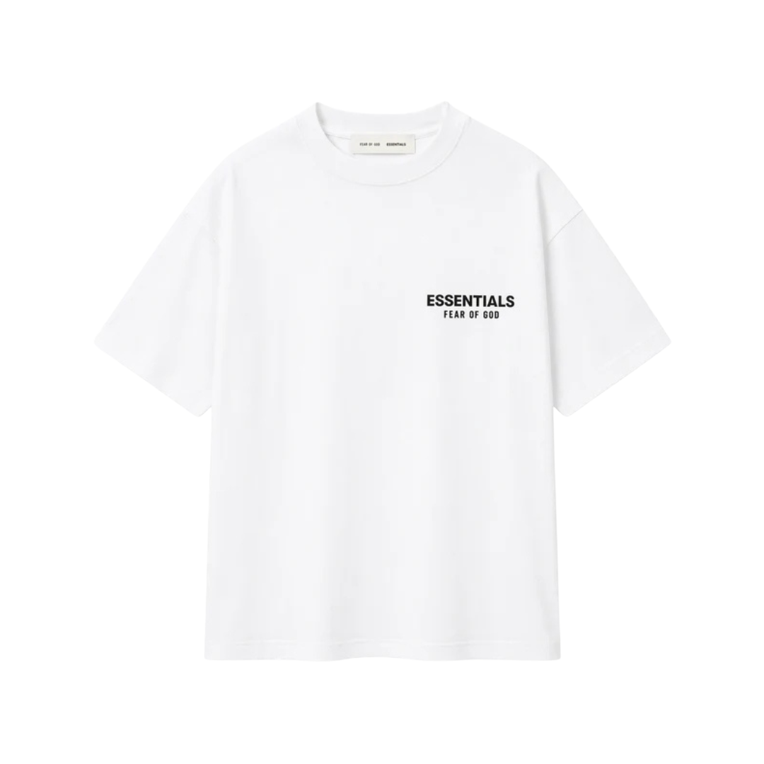 Fear of God Essentials Classic Short Sleeve Tee Bright White