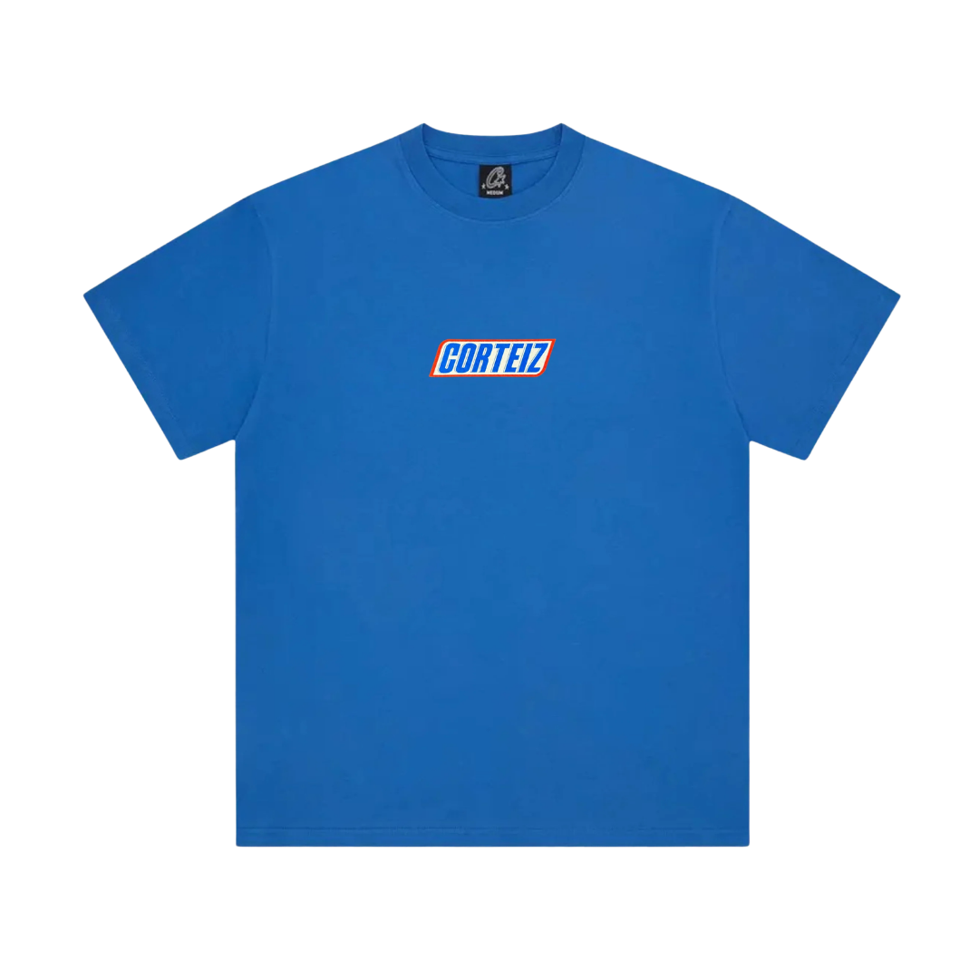 Corteiz Snicker Bar Tee Blue