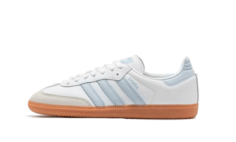 Adidas Samba OG White Halo Blue Gum