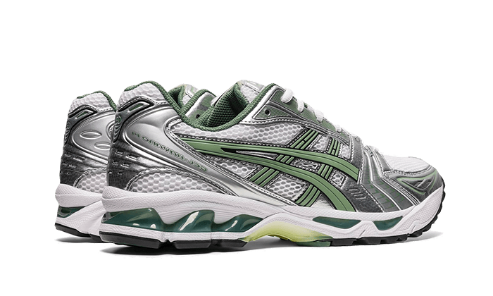 Asics Gel-Kayano 14 White Pure Silver Slate Grey Sage