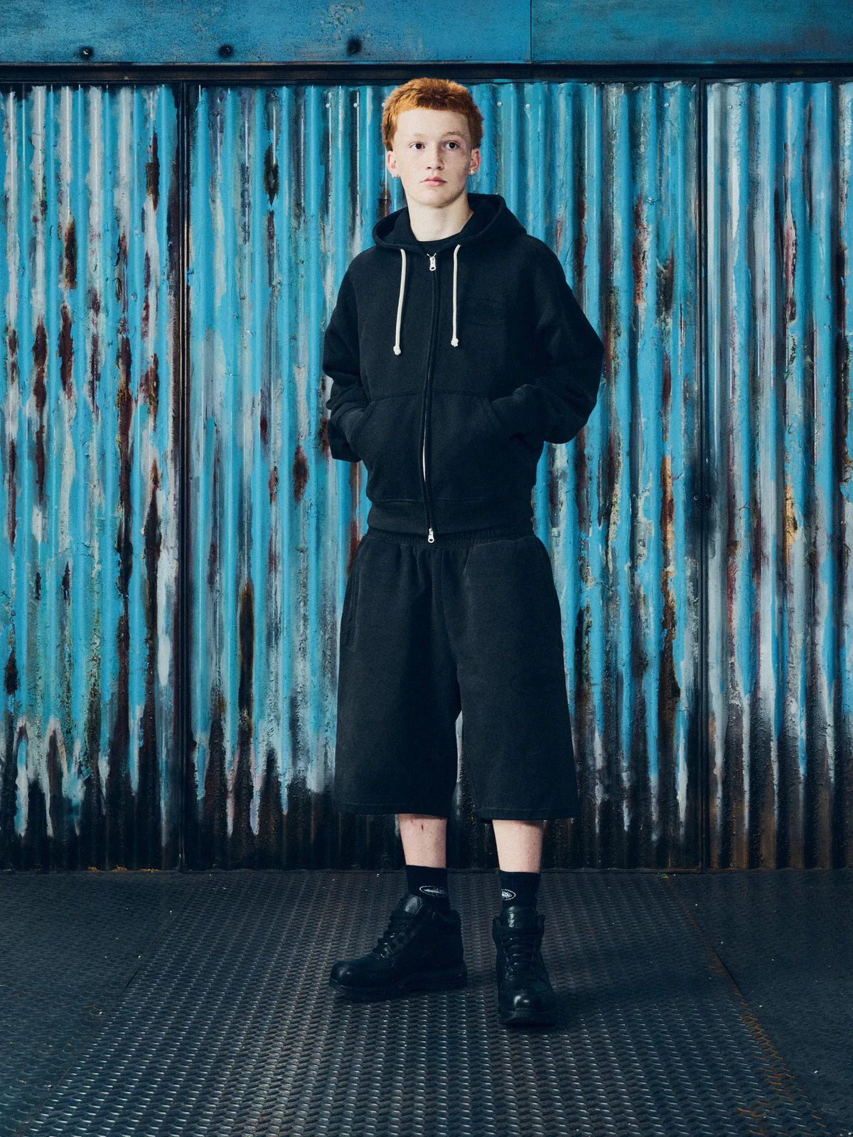 Corteiz Island Knockout Sweatshort Black