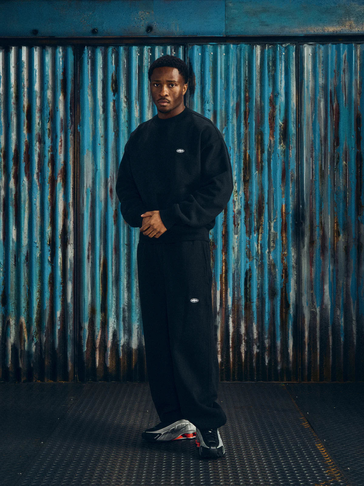 Corteiz Mini Island Crewneck Black
