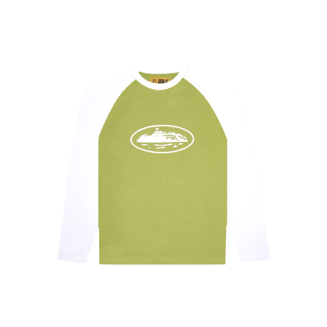 Corteiz Raglan ls Tee Sage Green