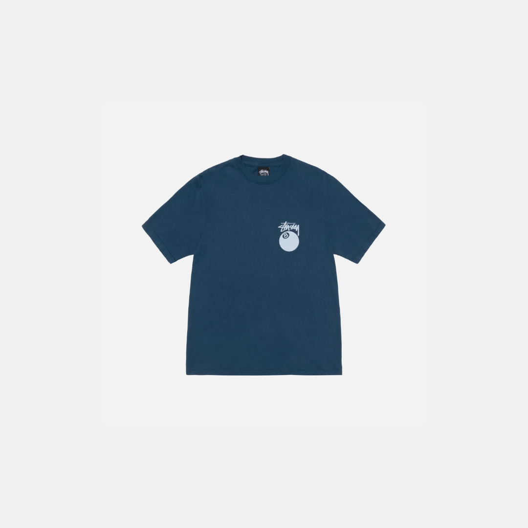 Stussy - 8 Ball Tee Pigment Dyed Navy
