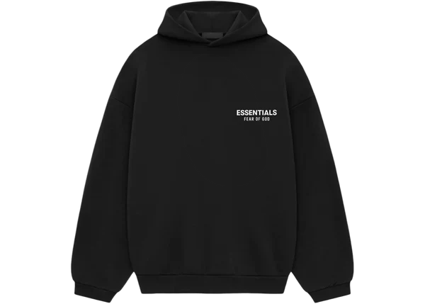 Sudadera Negra Sudadera Marca Essentials Fear Of God Essentials