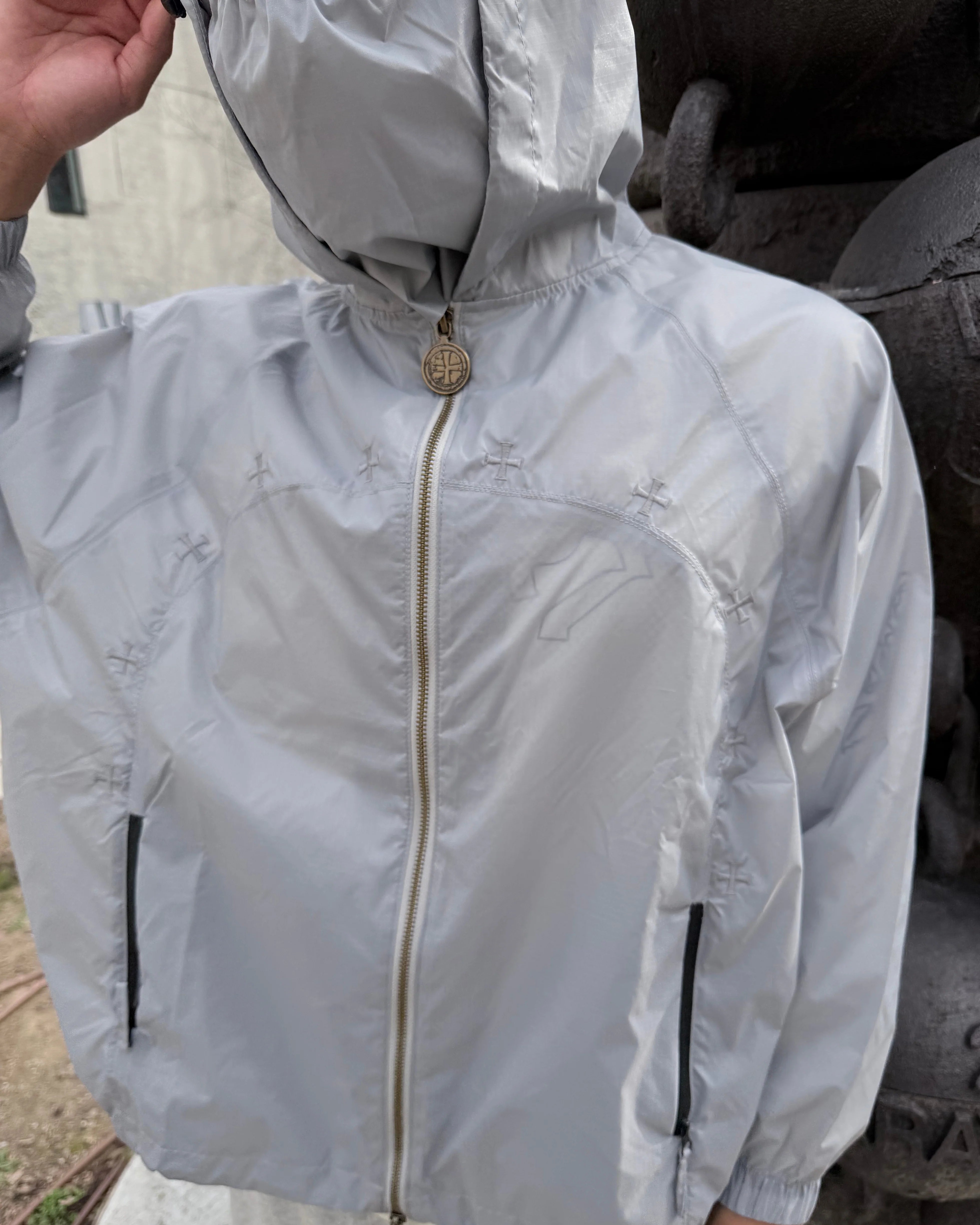LVGN - Grey Armour Windbreaker