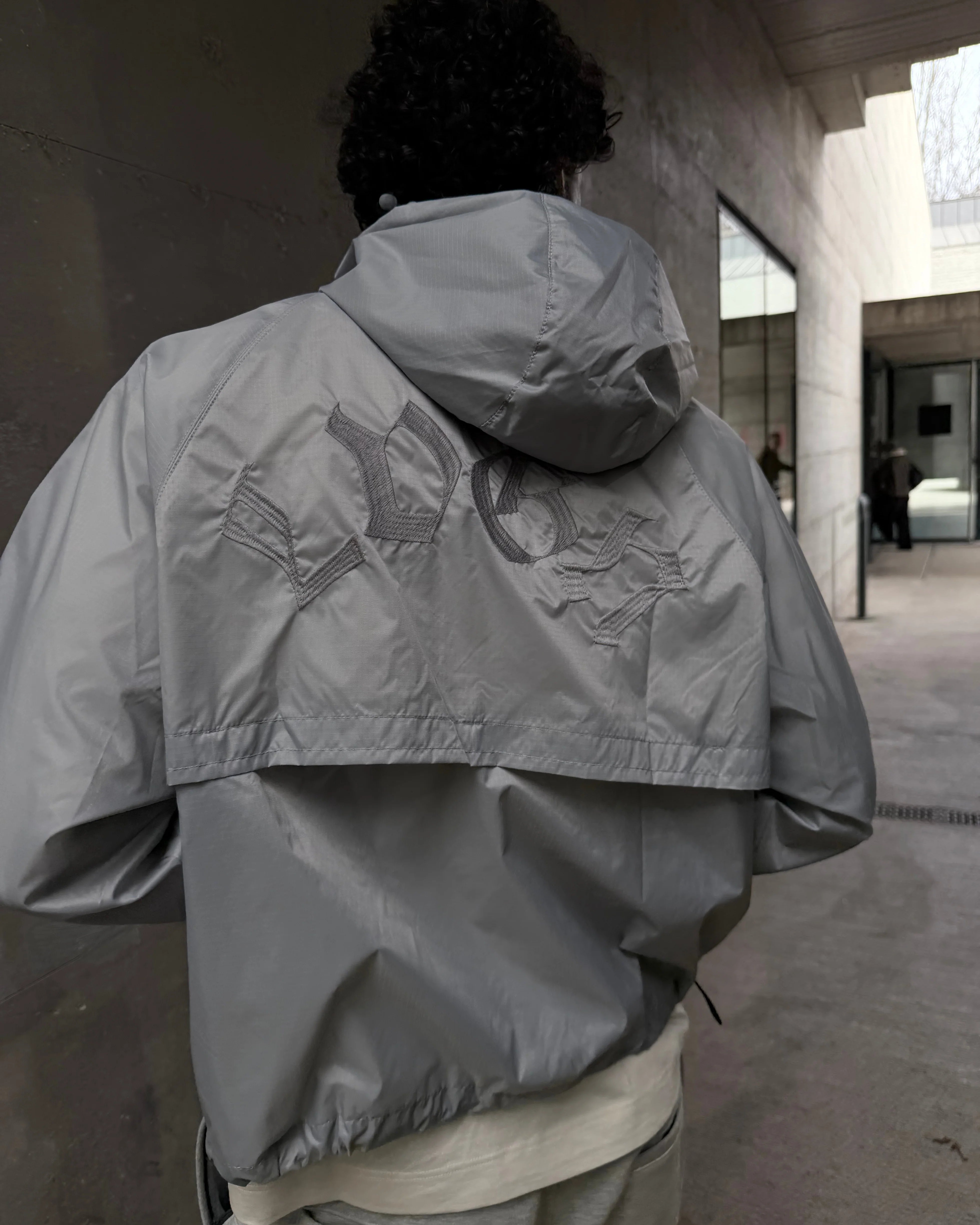 LVGN - Grey Armour Windbreaker
