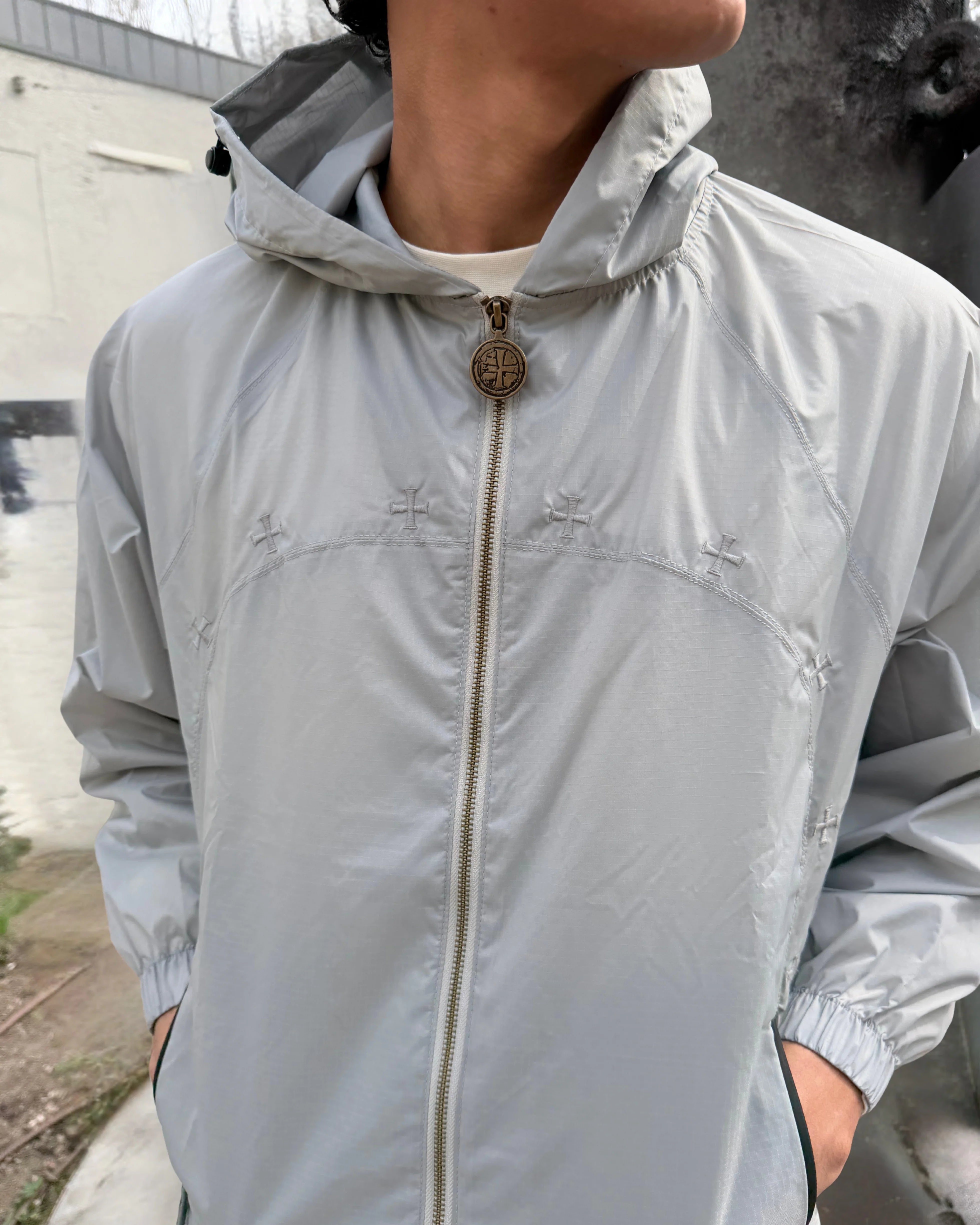 LVGN - Grey Armour Windbreaker