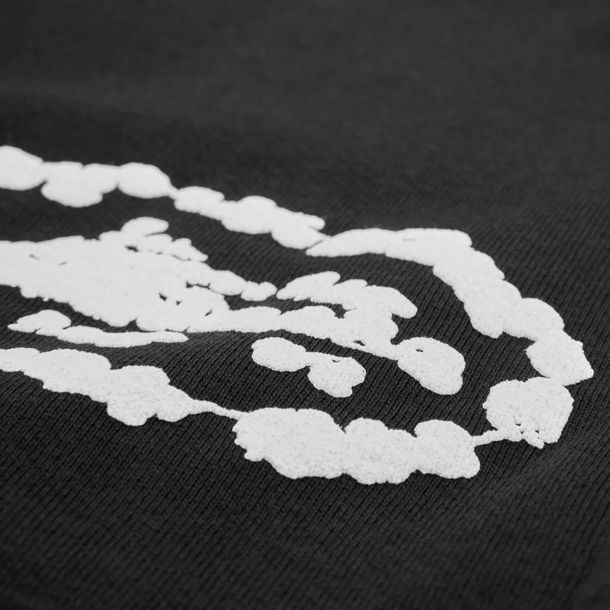 Corteiz x Denim Tears Island Wreath Zip Hoodie Black