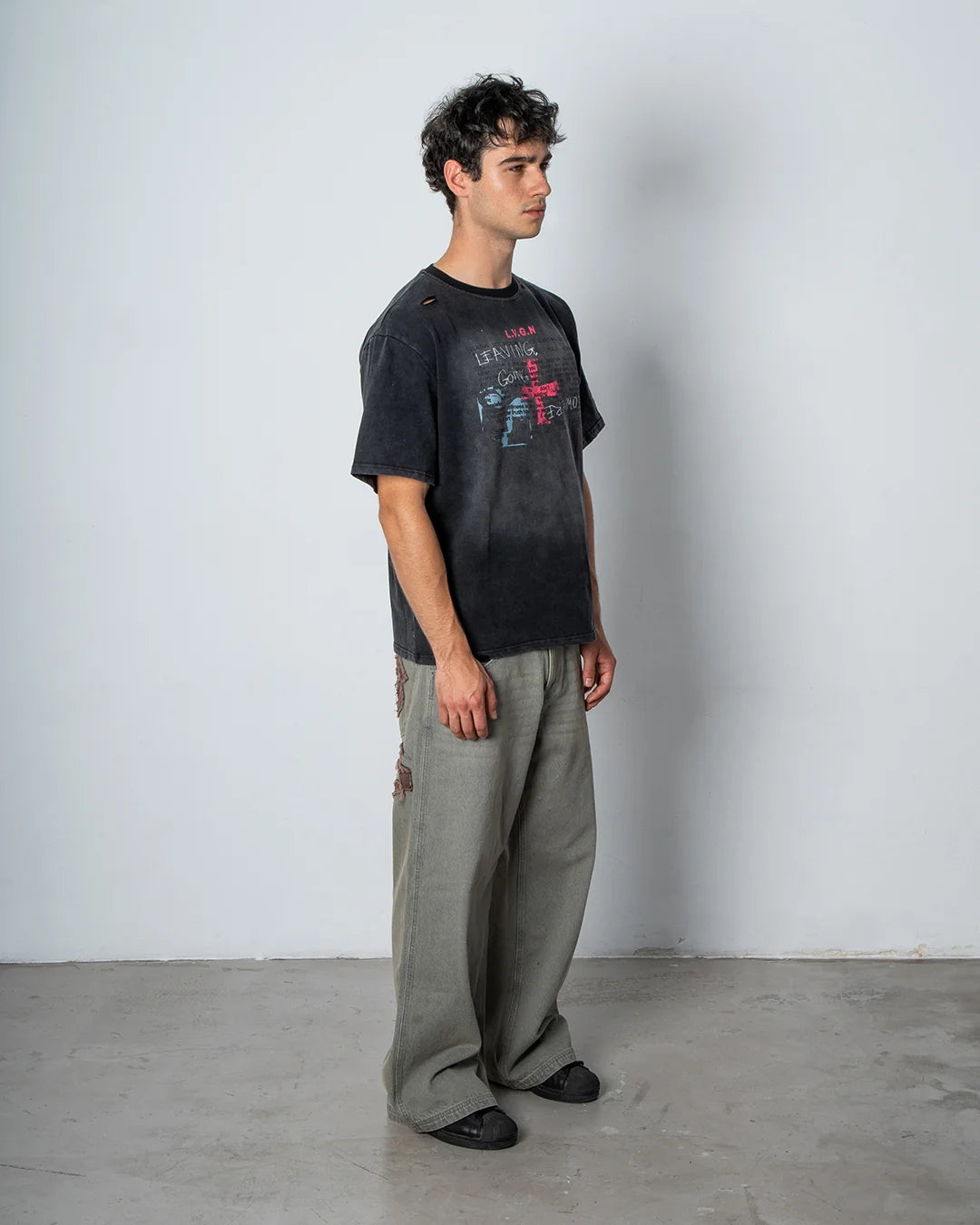 LVGN - Scripture Tee Grey