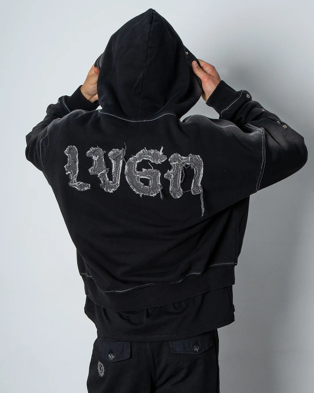 LVGN - Black Fade Hoodie