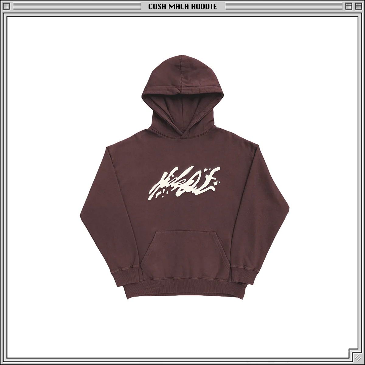 Cosa Mala - Bitter Choco Hoodie