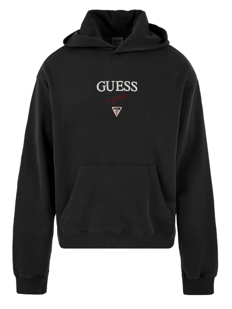 GUESS ORIGINALS Go Baker Logo Hoodie -  Jet Black Multi