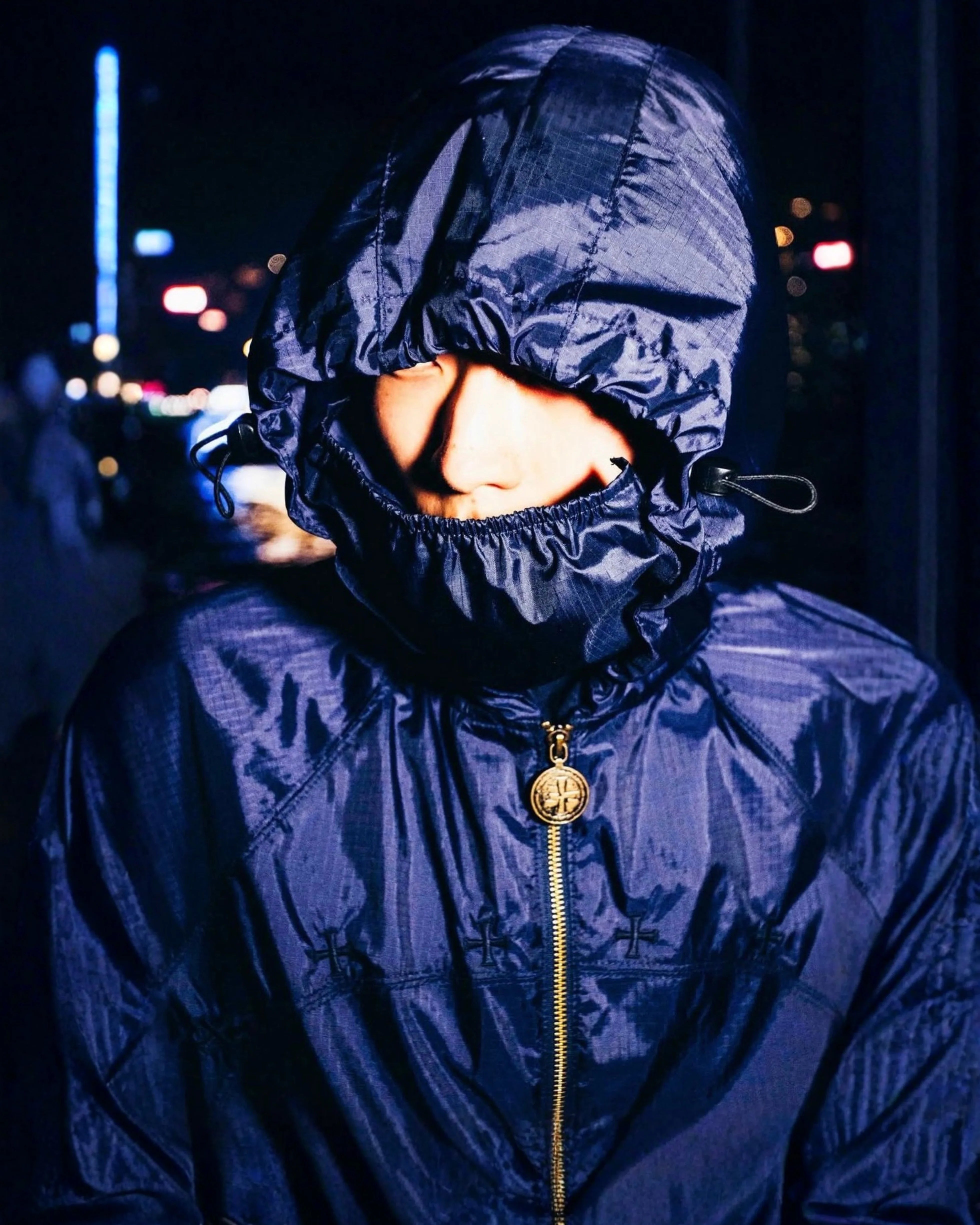 LVGN - Navy Armour Windbreaker