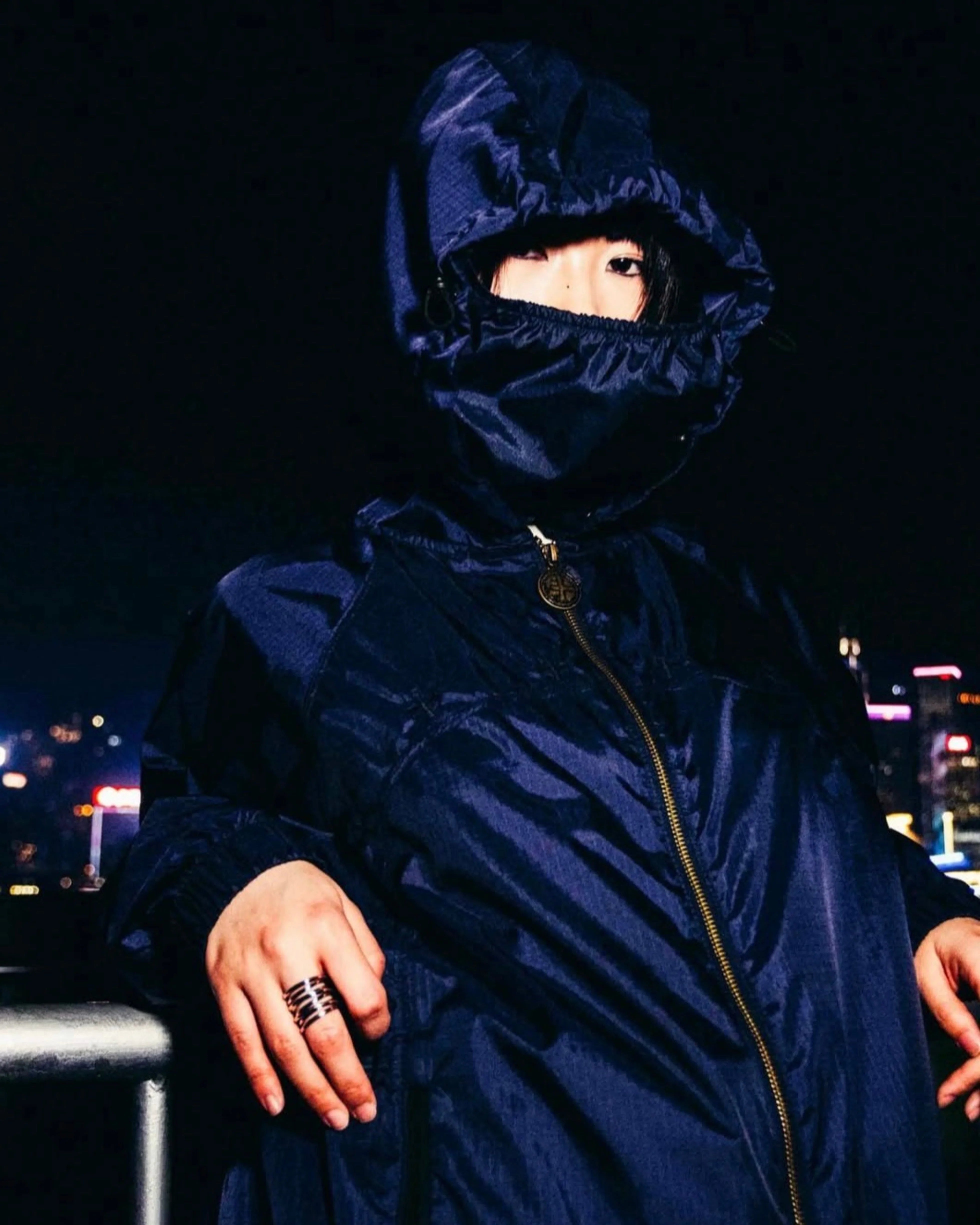 LVGN - Navy Armour Windbreaker