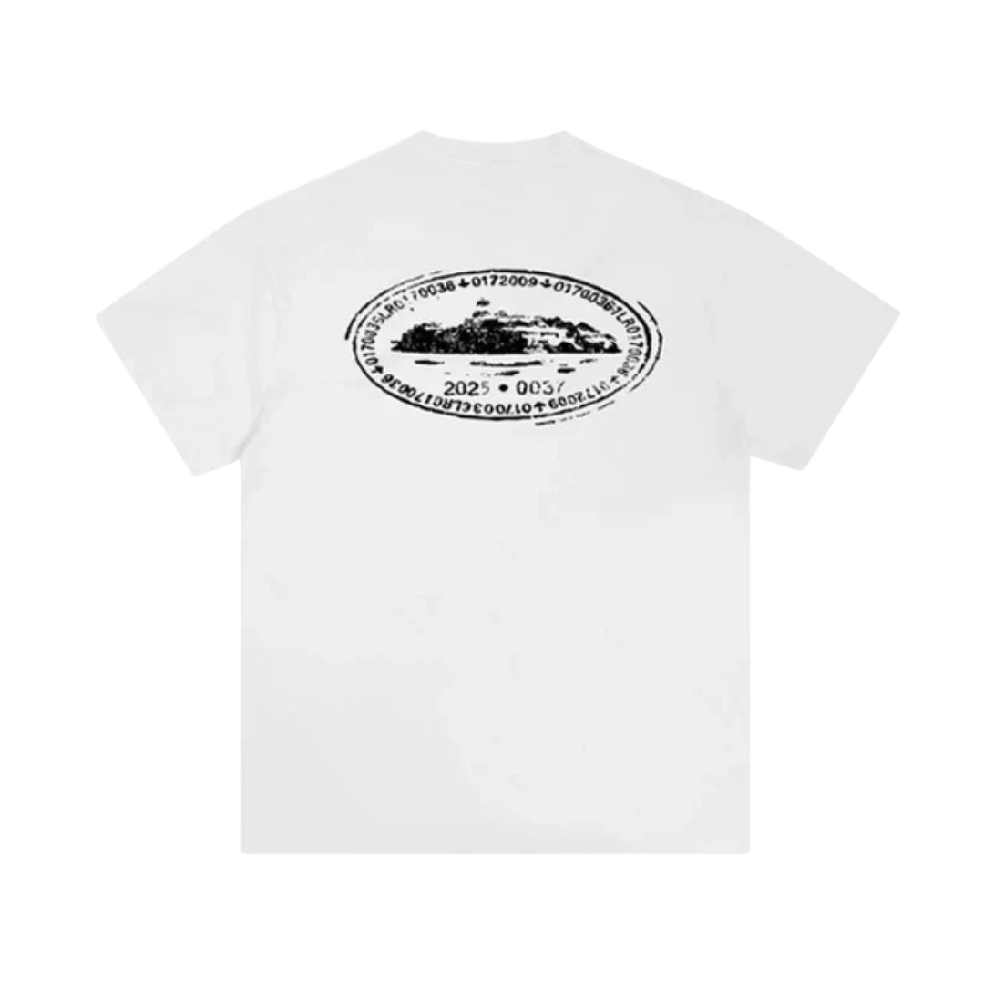 Corteiz Og Island Stamp Tee White