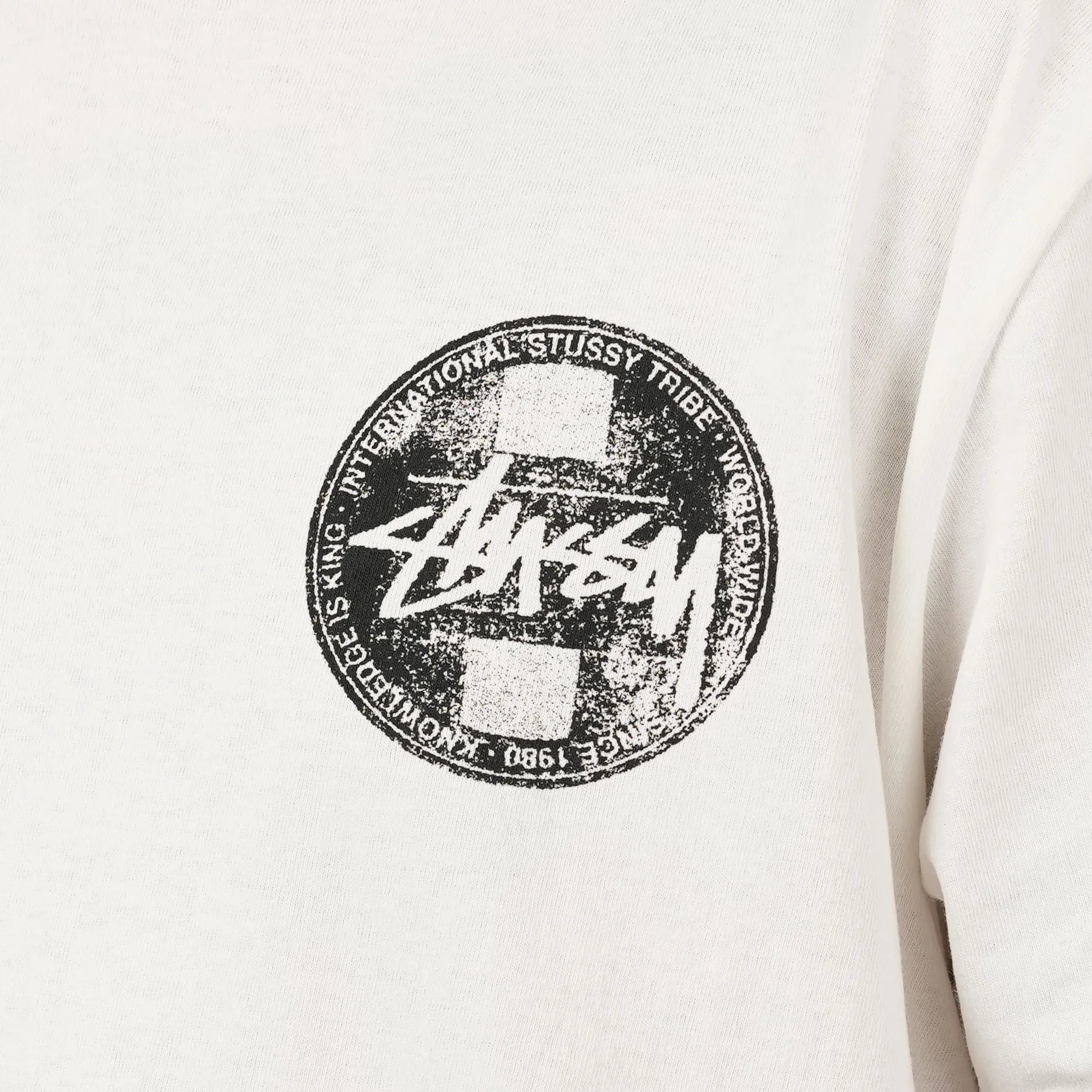Stussy - Dot Stamp Tee White